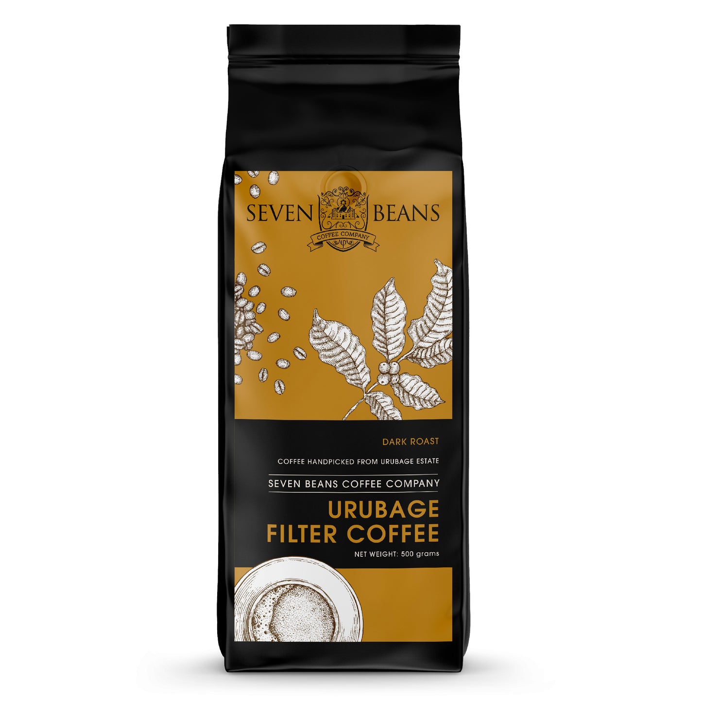 “Urubage" South Indian Filter Coffee Powder - Coffee: 80%, Chicory: 20%